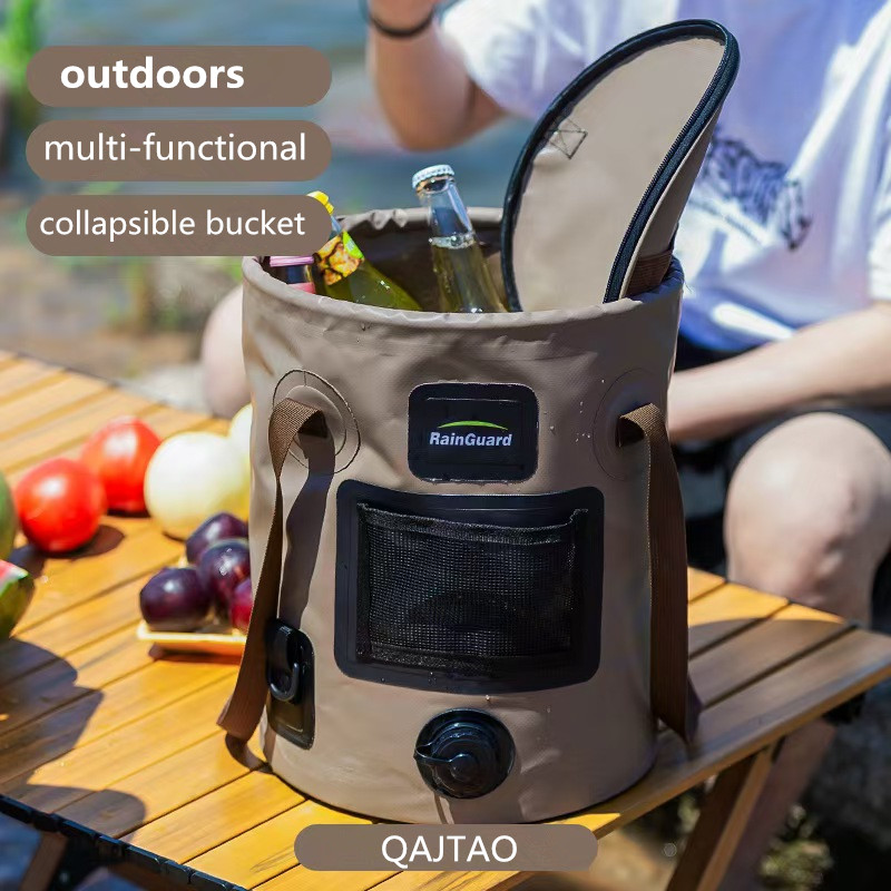 Fishing Bag Waterproof - 25L Taşınabilir Katlanabilir Kova Açık Hava
