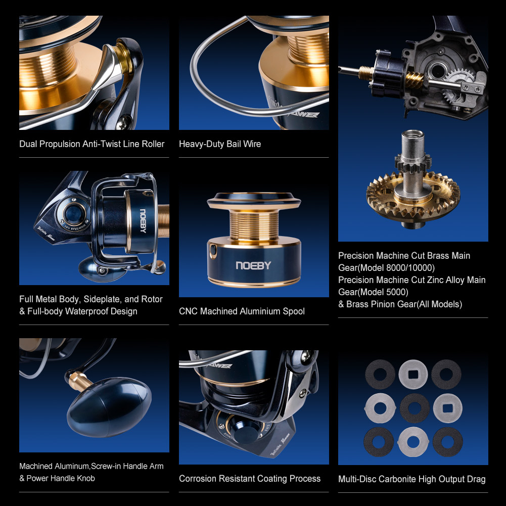 Noeby Sonsuz Güçlü Spin Balıkç - Shimano Reel Stradic incelemesi ve fiyatı