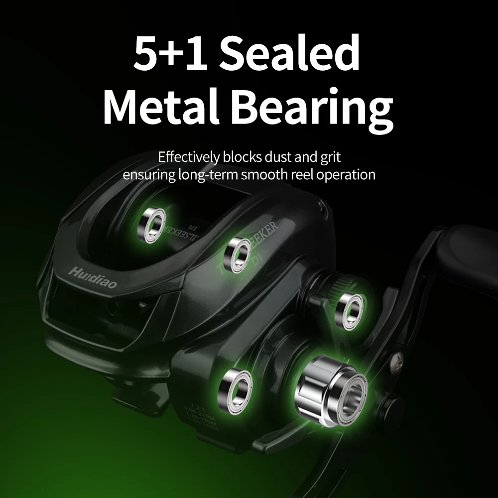 Huidiao TRAILSEEKER DC Baitcas - Kastking Reel Zephyr incelemesi ve fiyatı