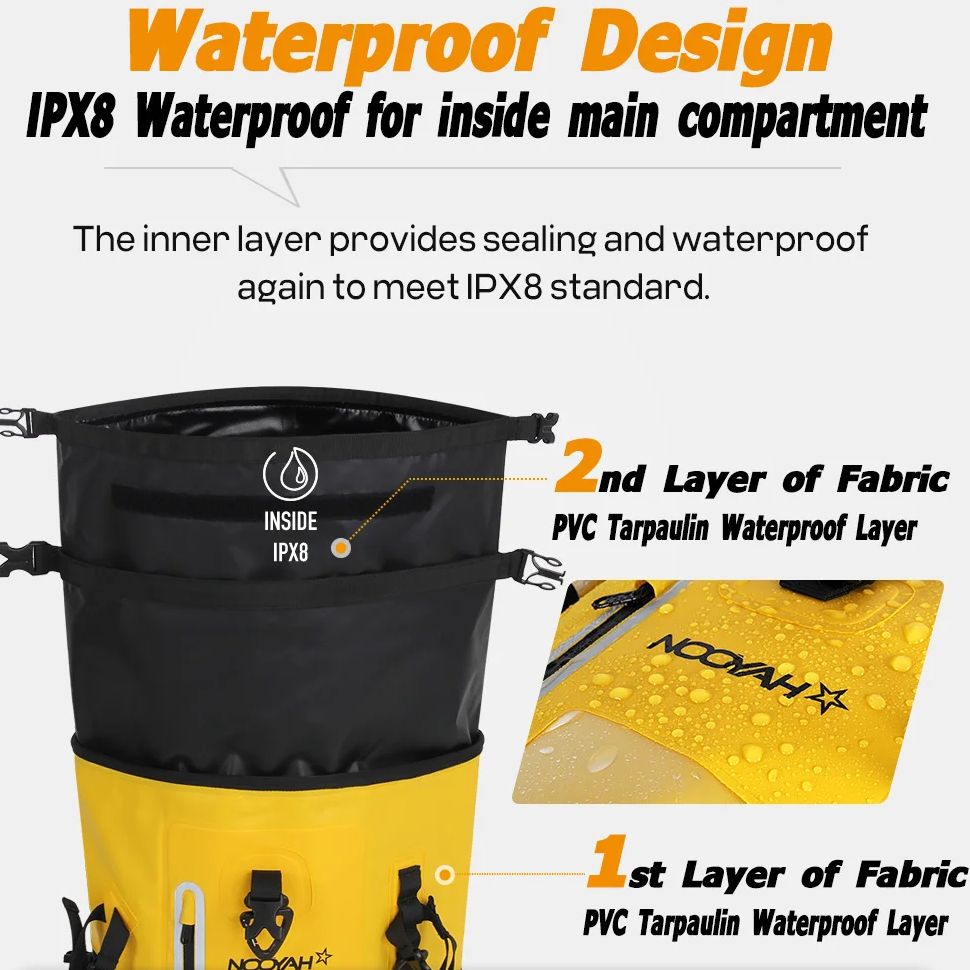 NOOYAH Kuru Çanta su Geçirmez  - Fishing Bag Waterproof incelemesi ve fiyatı
