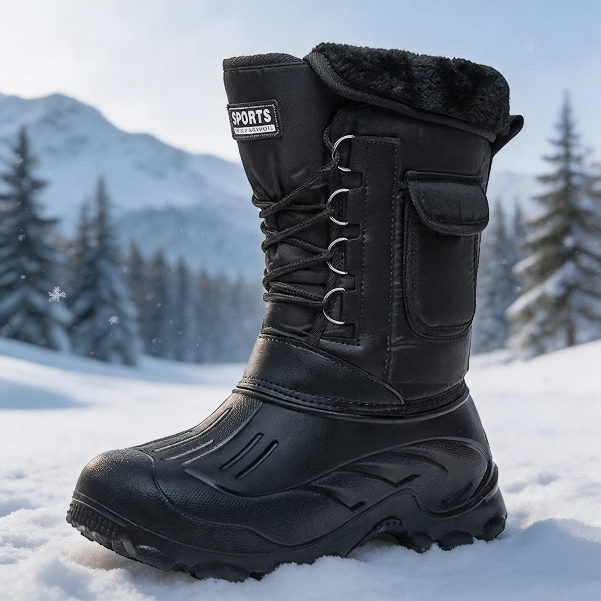 Erkek Kışlık Kar Botları Açık  - Fishing Boots incelemesi ve fiyatı