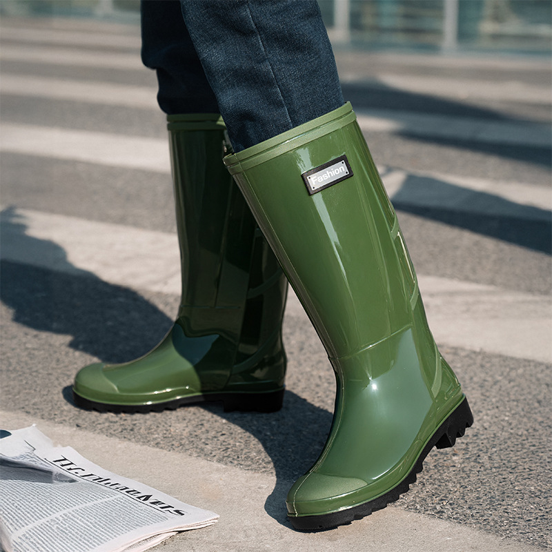 Erkekler Moda Uzun Tüp Yağmur  - Fishing Boots incelemesi ve fiyatı